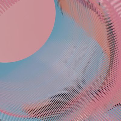 Abstract lines suggesting rhythmic movement.